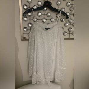 Womens White tunic blouse